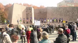 Manifestación de la marea Blanca en defensa de la sanidad pública, universal y de calidad