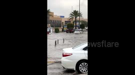 Kuwait: Series Of Rains Causes Flooding In Kuwait City