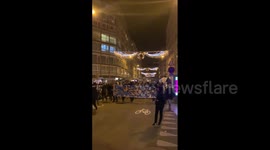 Belgium: Hundreds Protest Against Curfew In Liège Amid COVID-19 Epidemic