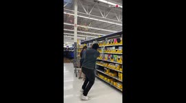 Confetti Cannon Prank At The Super Market