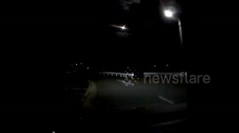 Watch the moment a meteor dazzles above the skies of Japan