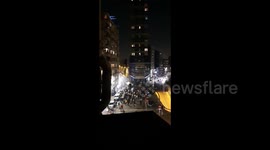 Belgium: Hundreds Protest Against Curfew In Liège Amid COVID-19 Pandemic 2
