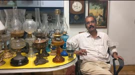 Watch - Interview of a man who is passionate for lamps and have collection of  250 lamps in 25 years