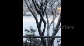US: First Major Snow Of The Season In Northeast Ohio