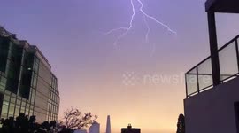 Thousands left without power as Sydney experiences intense thunderstorms