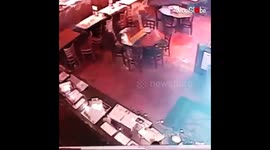 Guy At The Bar Slipped Due to New Resin Floor