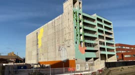 Hated car park turned into world's biggest