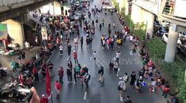 Thai protesters hold anti-establishment rally following Prime Minister's court case