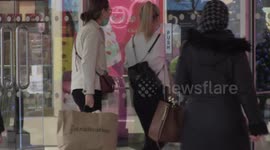 Shoppers flock to doomed Debenhams as shops across England reopen
