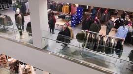 Inside Debenhams On First Day After Lockdown