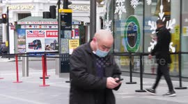 Where are the Christmas shoppers? Retail and restaurants quiet in central  London as tier two COVID restrictions come into force