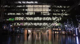 Colourful Nights Festival At Canary Wharf In London