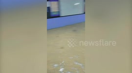Homes flooded after heavy rain in southern Thailand
