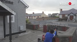 Free Runner From Dublin Made An Extraordinary Dive Roll