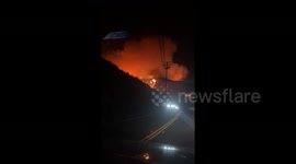 US: Fast-Moving ‘Bond Fire’ Erupts In Silverado Canyon In California, Evacuation Ordered 2