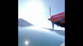 Beautiful day flying the coast of British Columbia