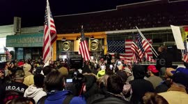 Jam-packed pro-Trump protest against COVID restrictions for Staten Island bar