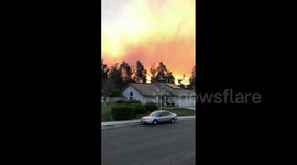 US: Fast-Moving ‘Bond Fire’ Erupts In Silverado Canyon In California, Evacuation Ordered 6