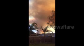 US: Fast-Moving ‘Bond Fire’ Erupts In Silverado Canyon In California, Evacuation Ordered 7