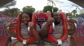 Rollercoaster ride too much for one man who almost passes out