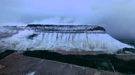 Breathtaking views of the first snowfall of the season in Ireland