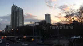Tokyo Sunset Time Lapse