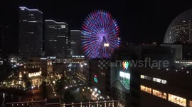 Nightlights Time Lapse at Yokohama Japan