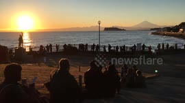 Time lapse: Sunset in Kamakura