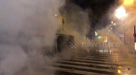 France: Violence erupts in new Paris protest against security law