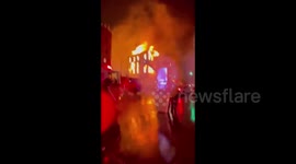US: Huge Fire Destroys Historic Church In Manhattan 2