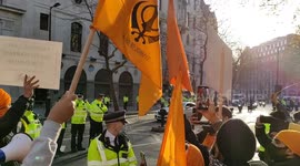 SIKH BIKERS JOIN PUNJAB FARMERS PROTEST