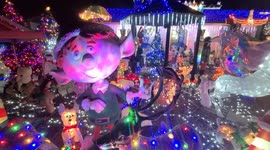 Extravagant 'Phoenix Winter Wonderland' Christmas decorations look like something from a movie