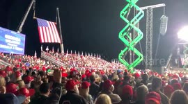US: President Trump Holds His First Rally Since Election In Valdosta, Georgia 2