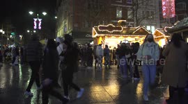 Nottingham's Christmas market closes for the rest of the year