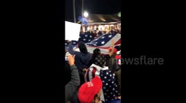US: Trump Supporters Protest Against Statewide Curfew Order In Huntington Beach, CA 3