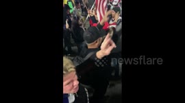 US: Trump Supporters Protest Against Statewide Curfew Order In Huntington Beach, CA 4