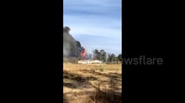 US: Fast Moving ‘Cornell Fire’ Breaks Out In Santa Paula, California 2