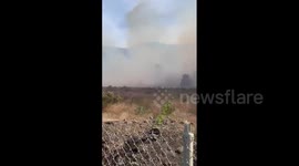 US: Fast Moving ‘Cornell Fire’ Breaks Out In Santa Paula, California 3