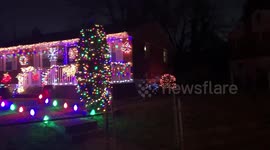 Religious Christmas Lights House Decorations
