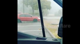 Australia: Strong Storm With Hail Strikes Queensland 2