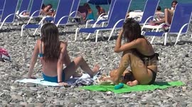Water-throwing prank leads to comedic high jinks