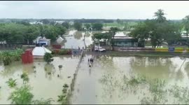 Drone footage captures Cyclone Burevi's damage in Sri Lanka