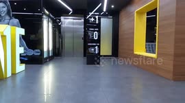 Werewolf in elevator