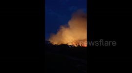 Perkin Fire erupts in California burning 50 acres