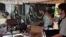 Painting of me painting