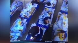 Kindergarten teacher detained after sitting on five-year-old girl to force her to sleep in China
