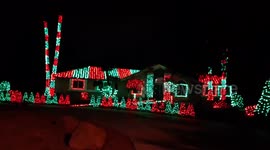 Las Vegas home has incredible Christmas lights display synchronized to music