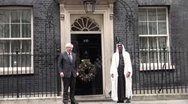 UK Prime Minister Boris Johnson welcomes Abu Dhabi Crown Prince at 10 Downing Street