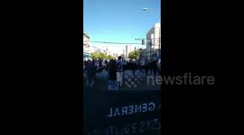 Chile: Protesters Demand Release Of Political Prisoners On Human Rights Day