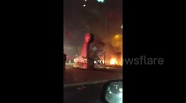 Chile: Four Buses Burned After Human Rights Day Demonstration In Santiago 3